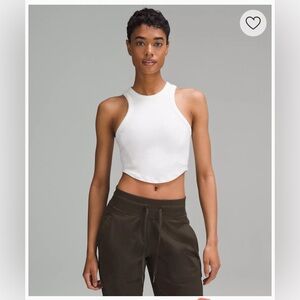 Hold tight cropped tank NWT